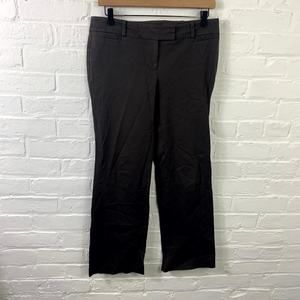 Ann Taylor Women's Modern Straight Leg Dress Pant Low-Rise Black Size 4P